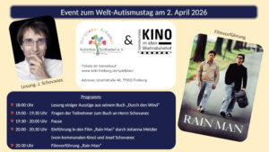 Eventplakat zum Welt-Autismustag 2026