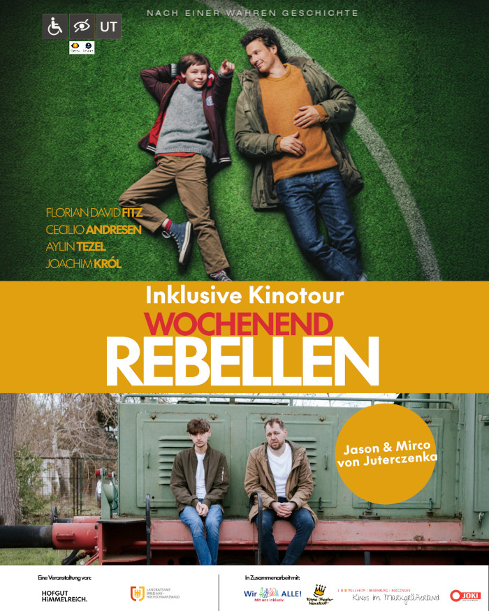 Vater und Sohn auf Fußballrasen, Filmposter